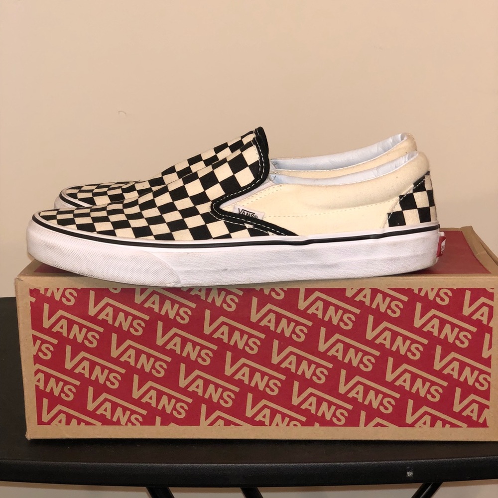Vans Checkerboard Slip-ons